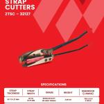 ZTSC – 32127 - STEEL STRAP CUTTERS